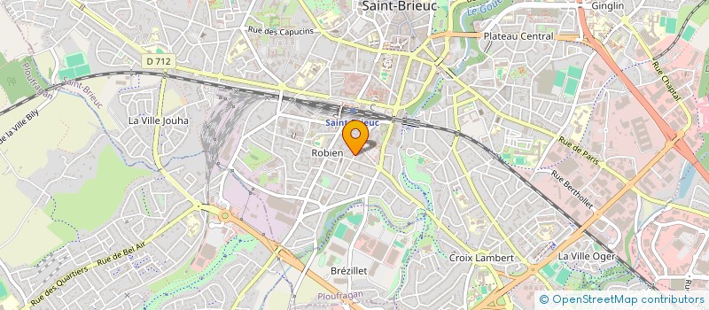 localisation de l'entreprise SCI DE DOUR EVEN à SAINT-BRIEUC