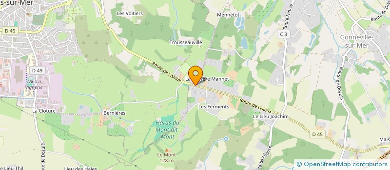 localisation de l'entreprise SCI DE DRAMARD à DIVES-SUR-MER