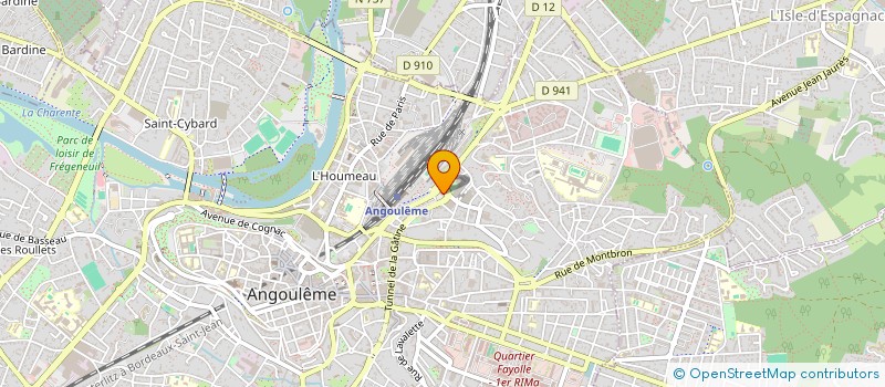 localisation de l'entreprise SCI DE DURANTIERE à ANGOULEME