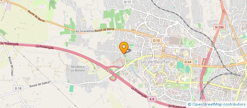 localisation de l'entreprise SCI DE.FA.GY à AIX-EN-PROVENCE