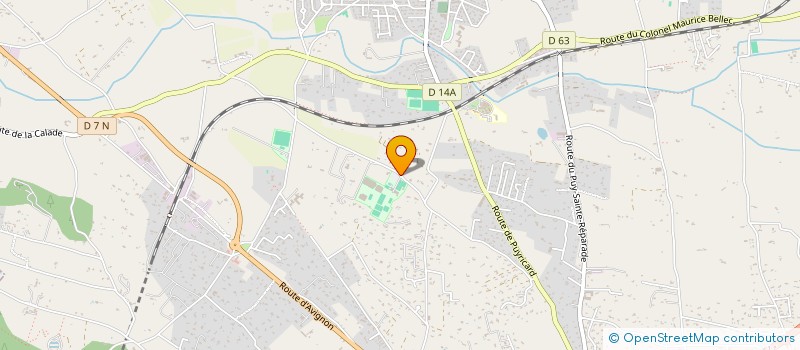 localisation de l'entreprise SCI DE FABREGUES à AIX-EN-PROVENCE