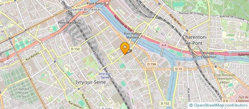 localisation de l'entreprise SCI DE FAMILLE LAODYCEE à IVRY-SUR-SEINE