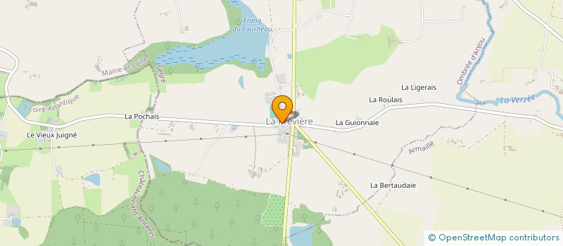 localisation de l'entreprise SCI DE FARFARET à OMBREE D'ANJOU