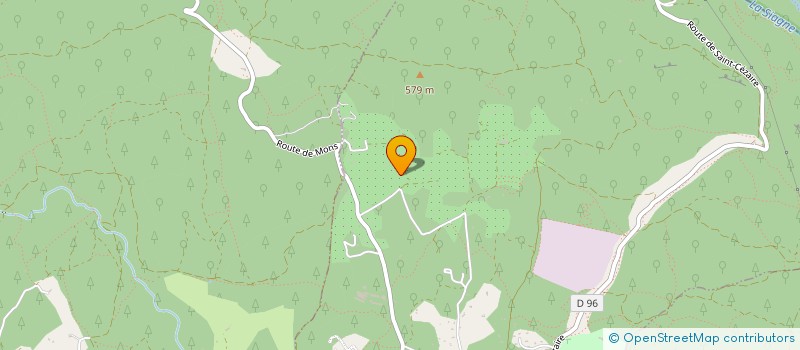 localisation de l'entreprise SCI DE FAYENCE  CALLIAN