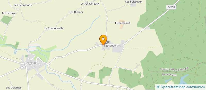 localisation de l'entreprise SCI DE FB LA COTE RENARD à CHARNY OREE DE PUISAYE