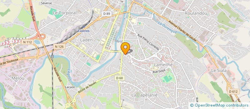 localisation de l'entreprise SCI DE FEDOU  CASTRES