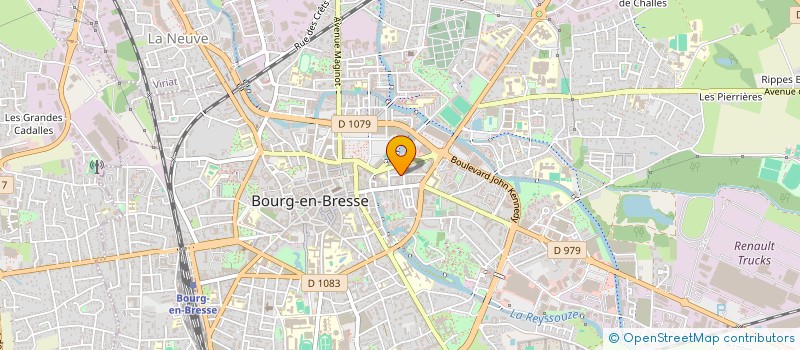 localisation de l'entreprise SCI DE FENILLE à BOURG-EN-BRESSE