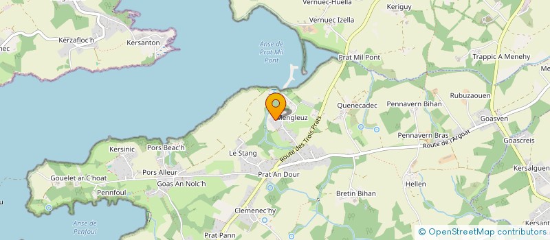 localisation de l'entreprise SCI DE FER  LOGONNA-DAOULAS