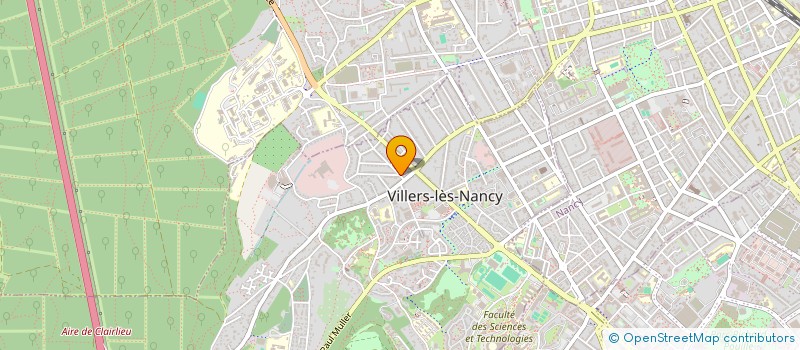 localisation de l'entreprise SCI DE FER  VILLERS-LES-NANCY