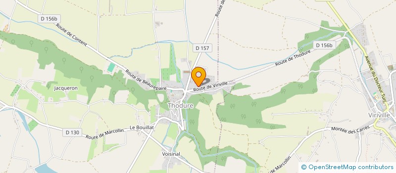 localisation de l'entreprise SCI DE FERRASSIERE  THODURE