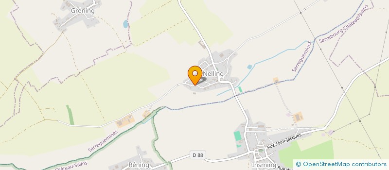 localisation de l'entreprise SCI DE FEYELE  NELLING