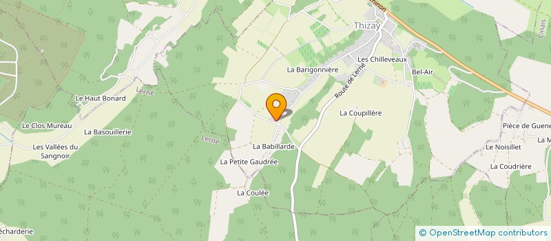 localisation de l'entreprise SCI DE FIGARETTO à THIZAY