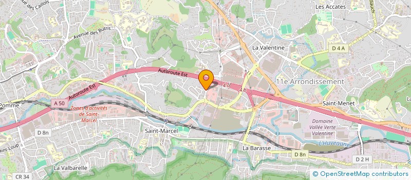 localisation de l'entreprise SCI DE FIGUEROLLES LES MARTIGUES à MARSEILLE