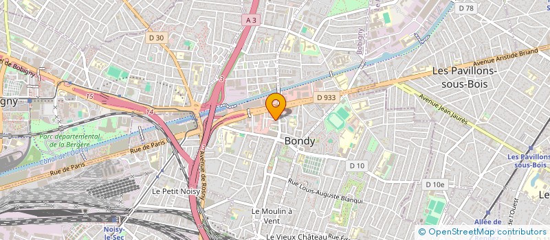 localisation de l'entreprise SCI DE FIGUIG  BONDY