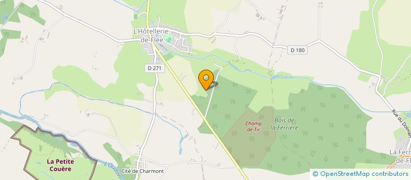 localisation de l'entreprise SCI DE FLEE à SEGRE-EN-ANJOU BLEU