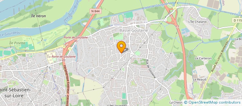 localisation de l'entreprise SCI DE FLORE  BASSE-GOULAINE