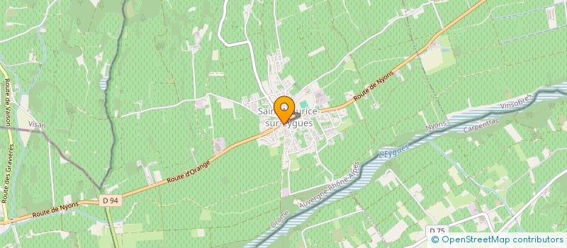 localisation de l'entreprise SCI DE FLORETTE  SAINT-MAURICE-SUR-EYGUES