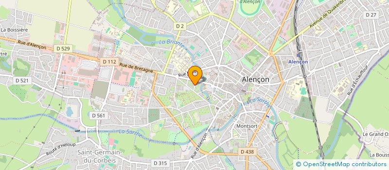 localisation de l'entreprise SCI DE FOIHAUT à ALENCON