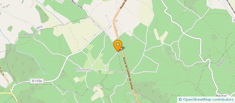 localisation de l'entreprise SCI DE FON PAGESE à MONTELS