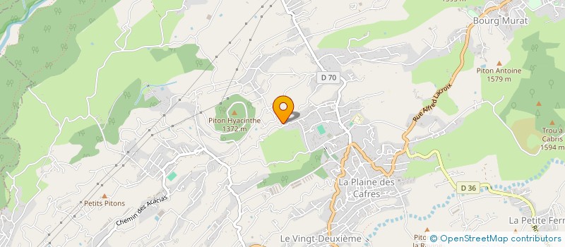 localisation de l'entreprise SCI DE FONDAUMIERE à LE TAMPON