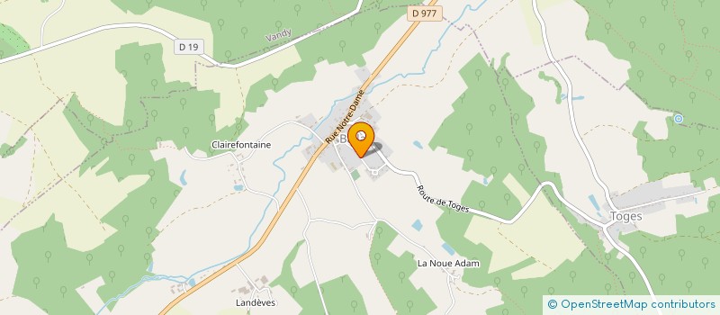 localisation de l'entreprise SCI DE FONDERIE  SAVIGNY-SUR-AISNE