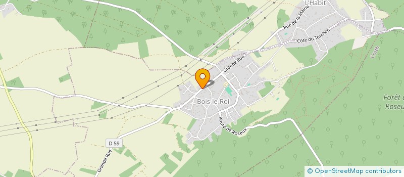 localisation de l'entreprise SCI DE FONDSGUEUX à BOIS-LE-ROI