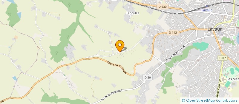 localisation de l'entreprise SCI DE FONGELINE à LAVAUR