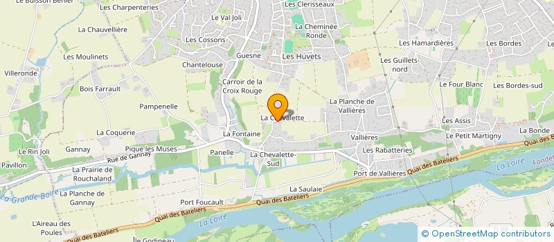localisation de l'entreprise SCI DE FONGOUVILLE à FONDETTES