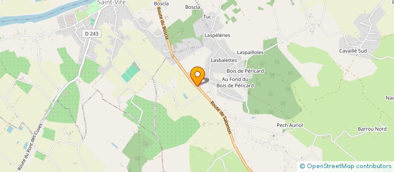 localisation de l'entreprise SCI DE FONSALADE à SAUVETERRE-LA-LEMANCE