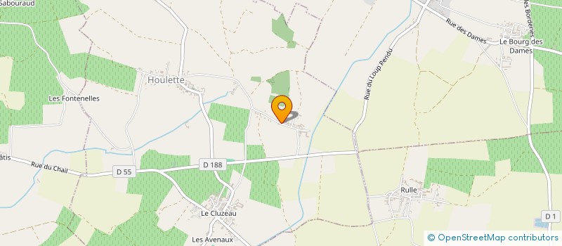 localisation de l'entreprise SCI DE FONTAINEBLEAU à HOULETTE