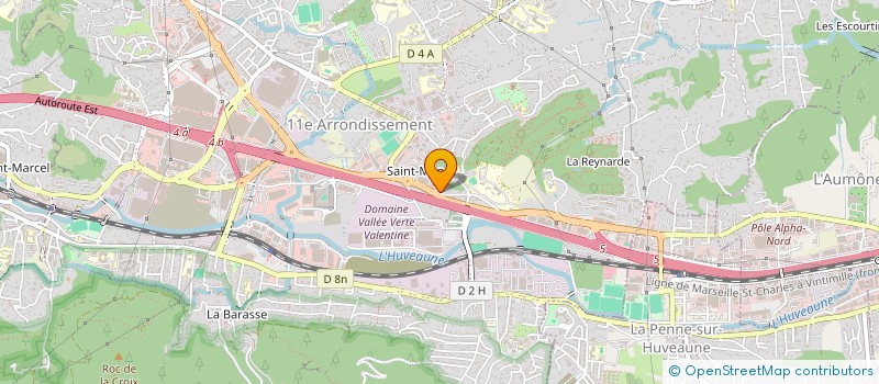localisation de l'entreprise SCI DE FONTBLANCHE à MARSEILLE