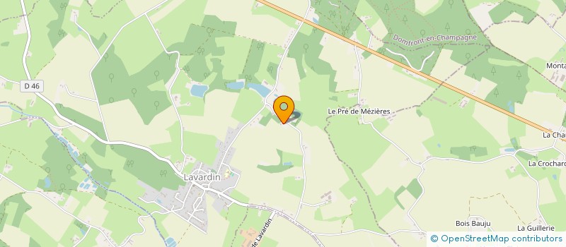 localisation de l'entreprise SCI DE FONTENAY  YVRE-LE-POLIN