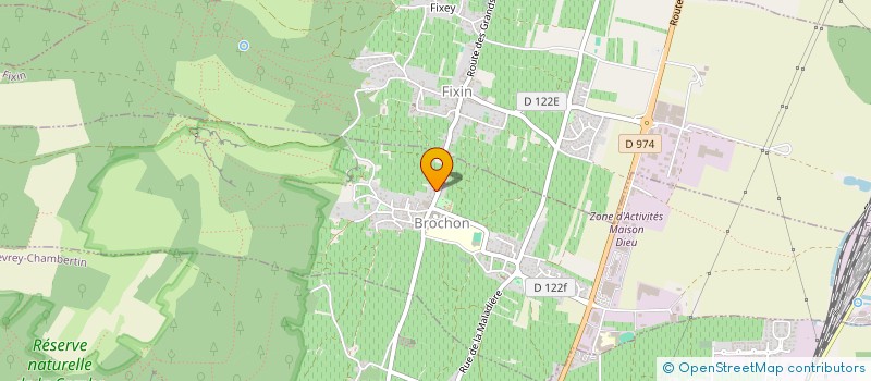 localisation de l'entreprise SCI DE FONTENOTTE  BROCHON