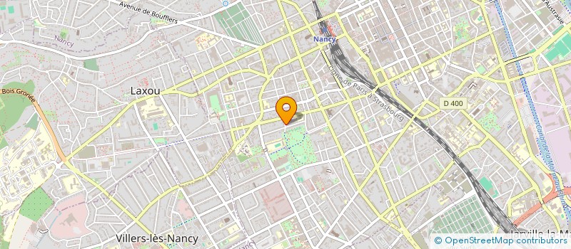 localisation de l'entreprise SCI DE FONTENOY  NANCY