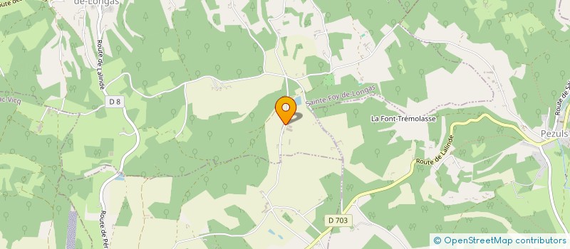 localisation de l'entreprise SCI DE FONTPEROU  SAINT-MARCEL-DU-PERIGORD