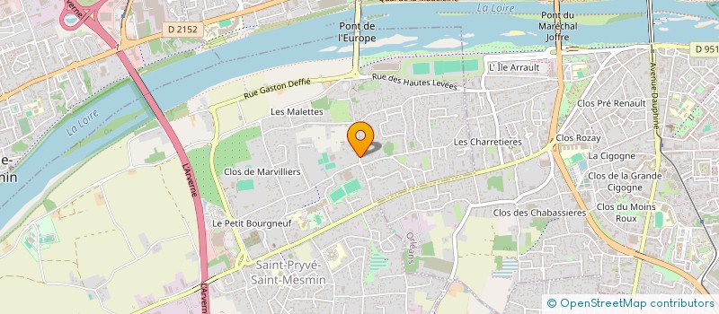 localisation de l'entreprise SCI DE FORT ROYER  SAINT-PRYVE-SAINT-MESMIN