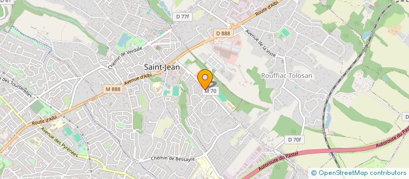 localisation de l'entreprise SCI DE FORTEVILLE à SAINT-JEAN