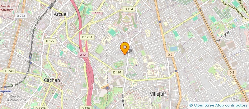 localisation de l'entreprise SCI DE FOUGERE à VILLEJUIF