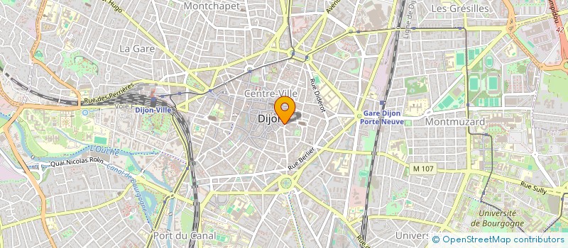 localisation de l'entreprise SCI DE FOULTAINE à DIJON