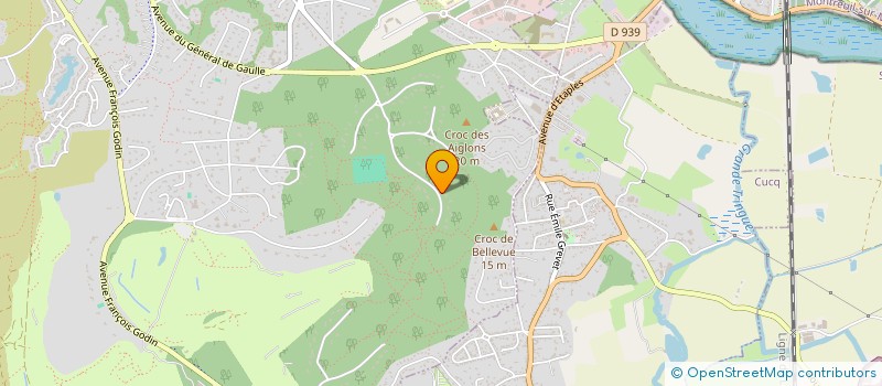 localisation de l'entreprise SCI DE FRANCE à LE TOUQUET-PARIS-PLAGE