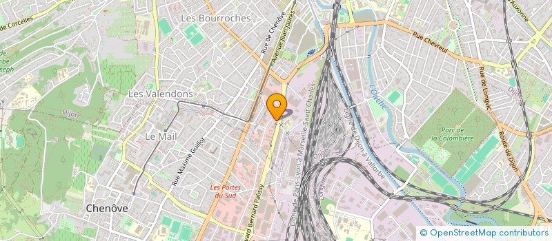 localisation de l'entreprise SCI DE FREIXO à DIJON