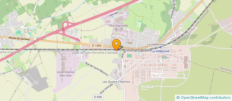localisation de l'entreprise SCI DE FREMESY à BALAN