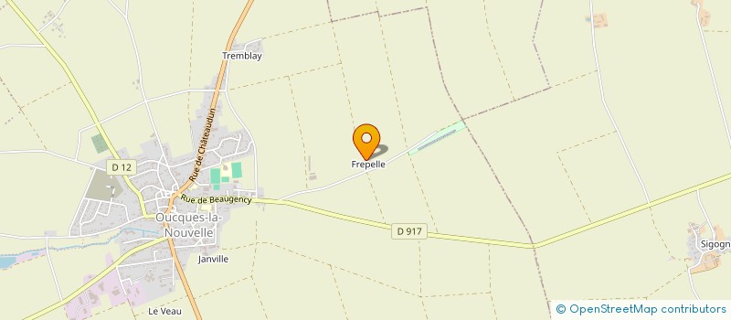 localisation de l'entreprise SCI DE FREPELLE  OUCQUES LA NOUVELLE