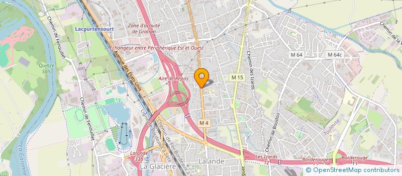 localisation de l'entreprise SCI DE FRONTON à TOULOUSE