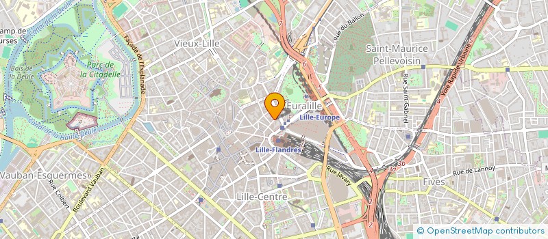 localisation de l'entreprise SCI DE GALAFENT  LILLE