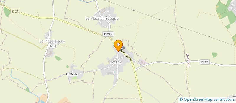 localisation de l'entreprise SCI DE GALERIA  IVERNY