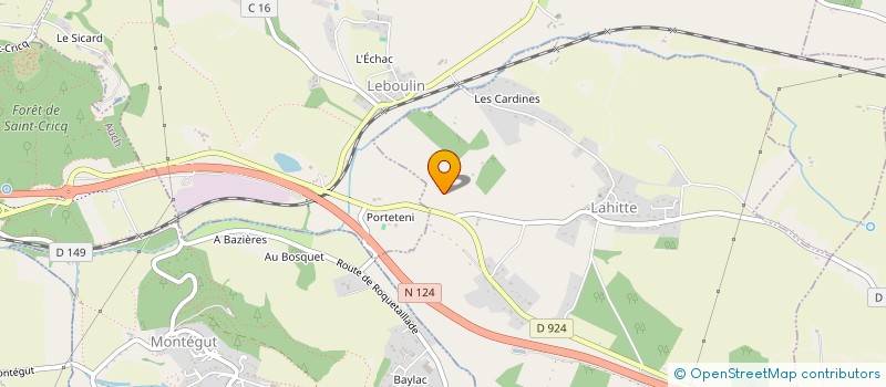 localisation de l'entreprise SCI DE GANANOU  PREIGNAN