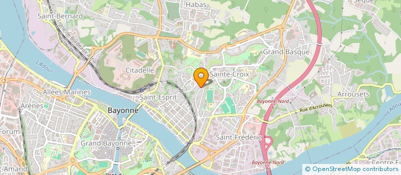 localisation de l'entreprise SCI DE GARFOULI à BAYONNE