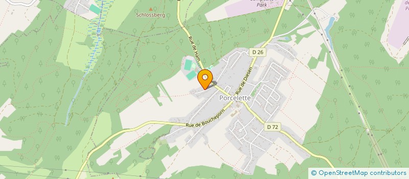 localisation de l'entreprise SCI DE GAULLE  PORCELETTE