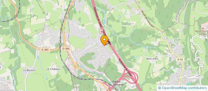 localisation de l'entreprise SCI DE GAULLE INVEST  LISSIEU